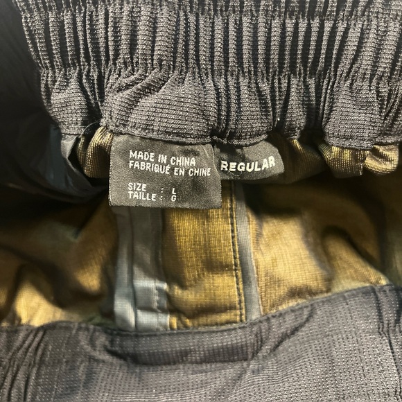 Mountain Hardwear Mens Goretex Black XCR Snowboard Ski Snow Pants Zip Belted L - Picture 6 of 15